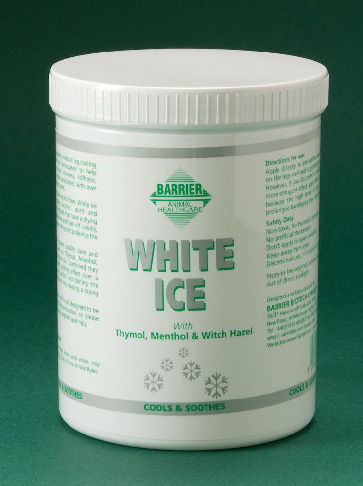 Barrier White Ice