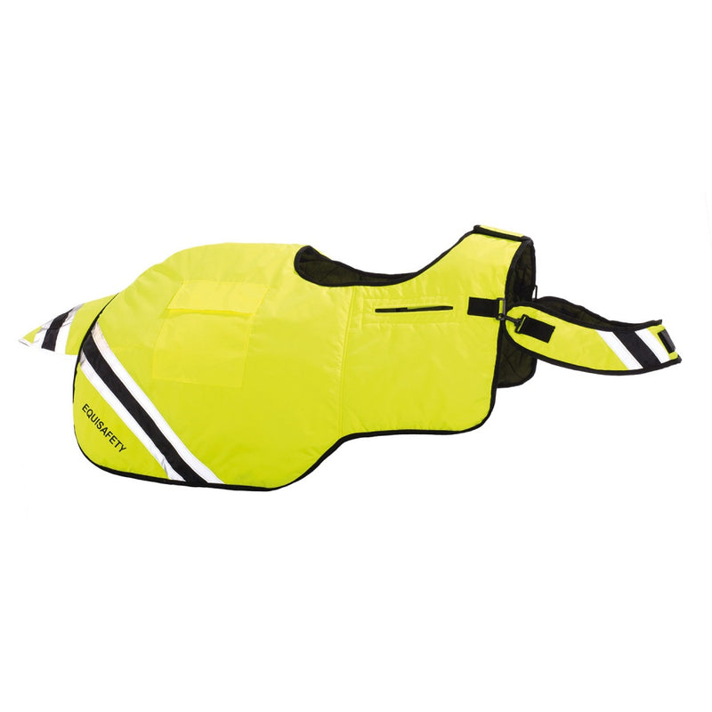 EquiSafety Wrap Around Hi Vis Exercise Rug