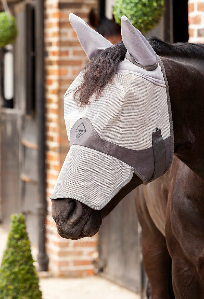 LeMieux Comfort Fly Shield Luxury Full Mask (with Nose & Ears)