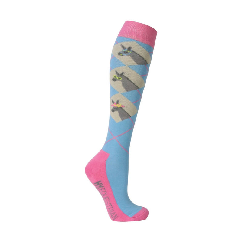 Hy Equestrian Seaside Donkey Socks - Pack of 3