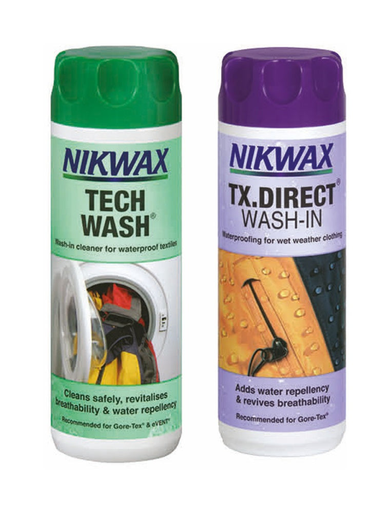 Nikwax Tech Wash & TX Direct Wash-In