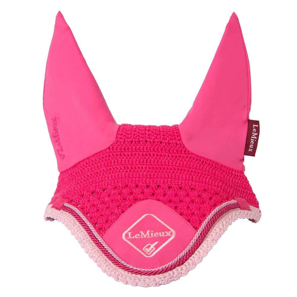 LeMieux Classic Fly Hood - Watermelon - LAST ONE! - Premier Equestrian