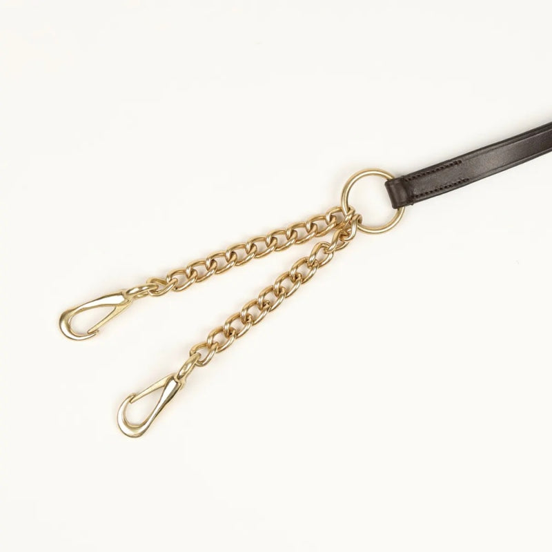 Velocity GARA Leather Lead Rein Large Newmarket Chain