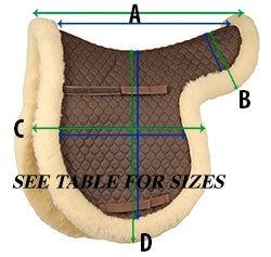 Nuumed HiWither Original Wool Numnah (NM02B GP) - SAVE 10%
