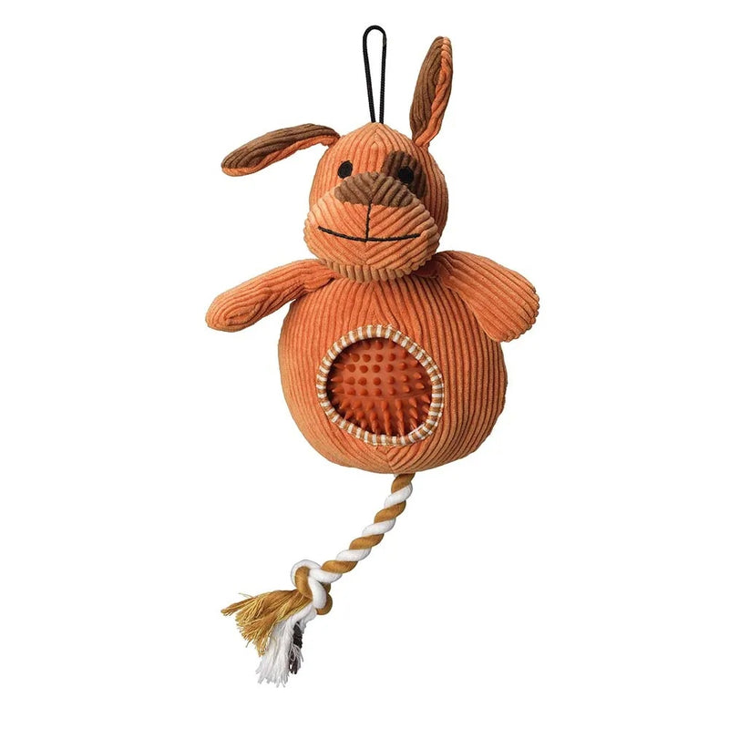 House of Paws Cord Toy with Spiky Ball