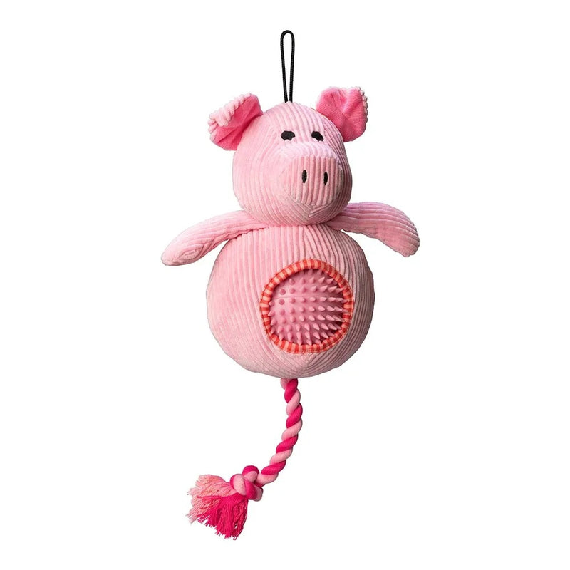House of Paws Cord Toy with Spiky Ball