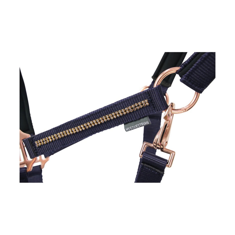Hy Equestrian Sparkling Head Collar & Lead Rope