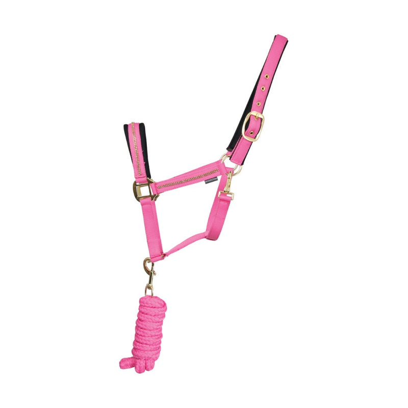 Hy Equestrian Sparkling Head Collar & Lead Rope
