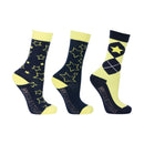 Hy Equestrian Stella Children's Socks (Pack of 3)