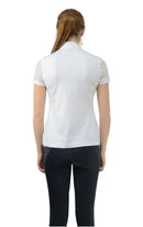 Hy Equestrian Maddie Mesh Sleeved Show Shirt