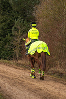 Hy Equestrian Reflector Exercise Sheet Fleece Lined