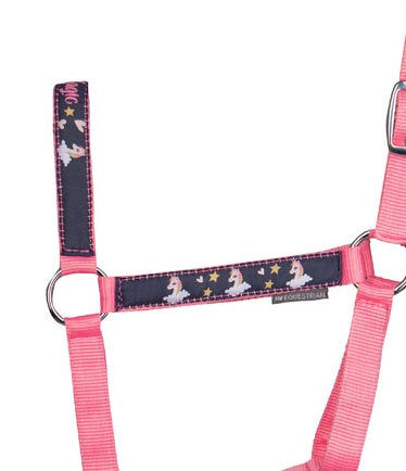 Hy Equestrian Unicorn Magic Head Collar and Lead Rope Set