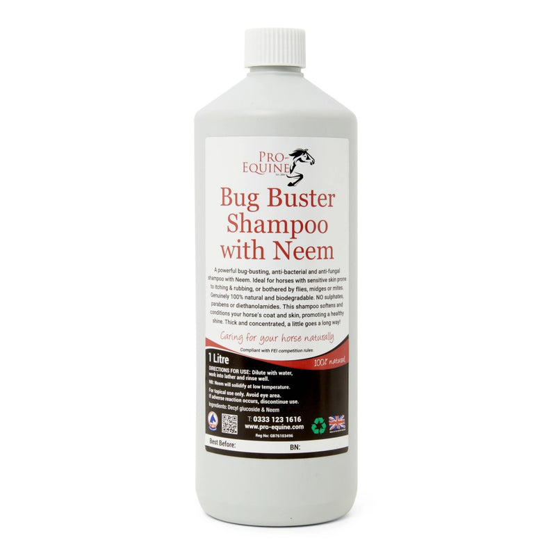 Pro Equine Bug Buster Neem Shampoo