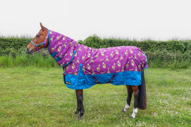 Hy StormX Original 200 Combi Turnout Rug - Thelwell Collection Pony Friends
