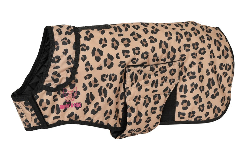 Digby & Fox Leopard Dog Coat