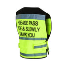 Equisafety Air Waistcoat - Please Pass Wide & Slowly