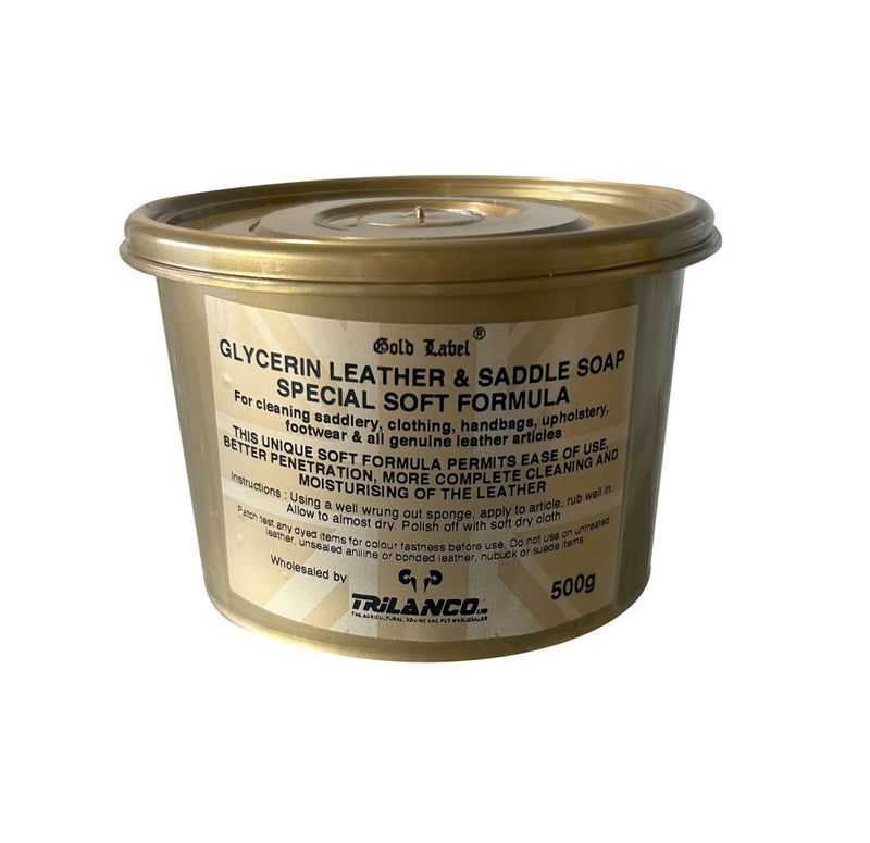 Gold Label Soft Saddle Soap