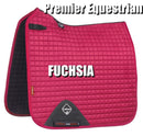LeMieux ProSport Suede Dressage Square - (D-Ring) - FUCHSIA - LAST ONE!