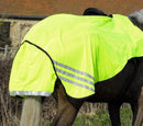 Rhinegold 3/4 Length Cutaway Yellow Mesh Exercise Rug