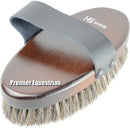 HySHINE Deluxe Horse Hair Wooden Body Brush