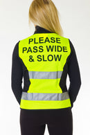 HyVIZ Waistcoat - Please Pass Wide & Slow