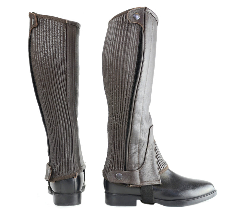 Hy Leather Half Chaps