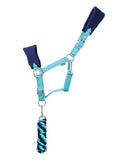 Hy Equestrian Belton Fleece Headcollar & Lead Rope Set