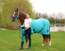 Hy Equestrian Belton Fleece Headcollar & Lead Rope Set