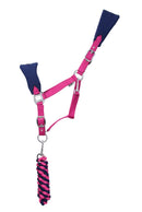 Hy Equestrian Belton Fleece Headcollar & Lead Rope Set