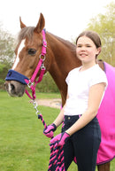 Hy Equestrian Belton Fleece Headcollar & Lead Rope Set