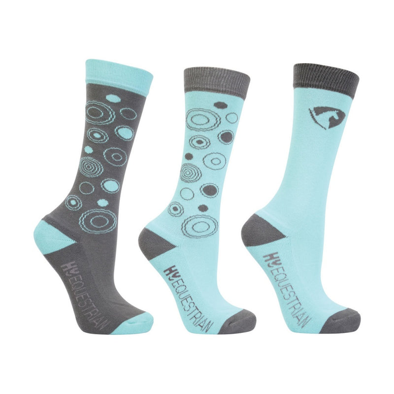 Hy Equestrian DynaMizs Ecliptic Socks (Pack of 3)