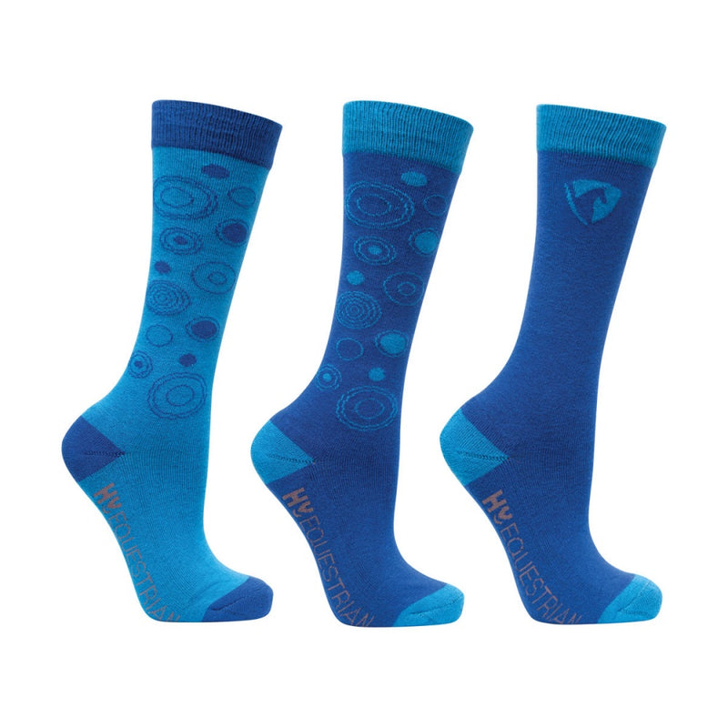 Hy Equestrian DynaMizs Ecliptic Socks (Pack of 3)
