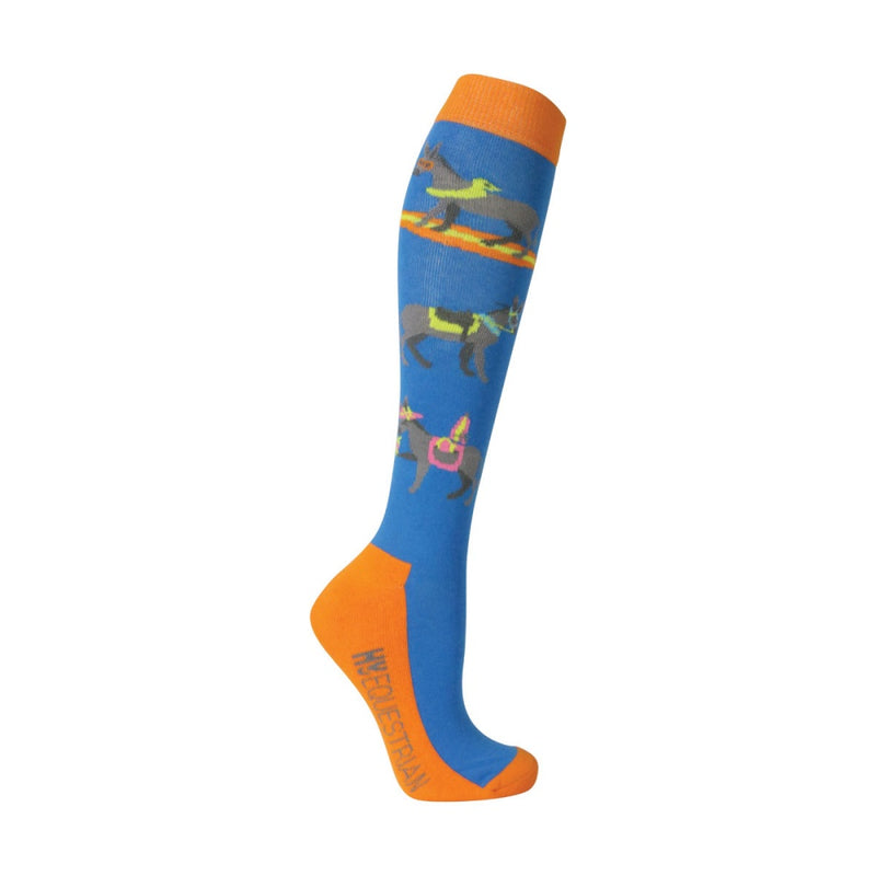 Hy Equestrian Seaside Donkey Socks - Pack of 3