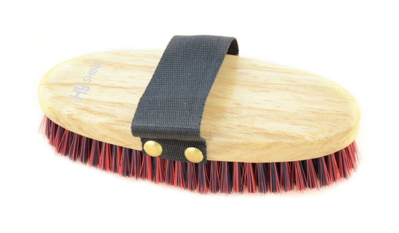 HySHINE Natural Wooden Body Brush