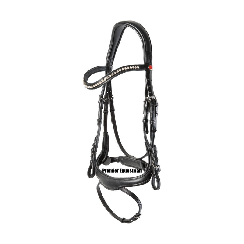 Kieffer Ultrasoft Amy Snaffle Bridle 