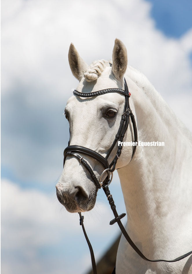 Kieffer Ultrasoft Fashion Snaffle Bridle 