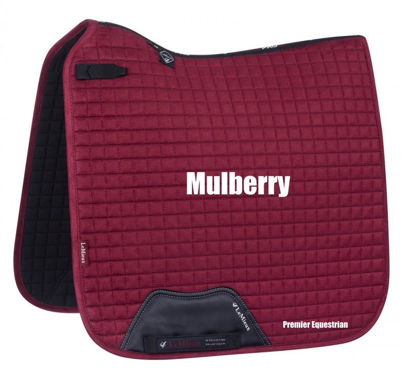 LeMieux ProSport Suede Dressage Square - (D-Ring)