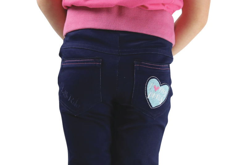 I Love My Pony Collection Denim Pull-Ons by Little Rider