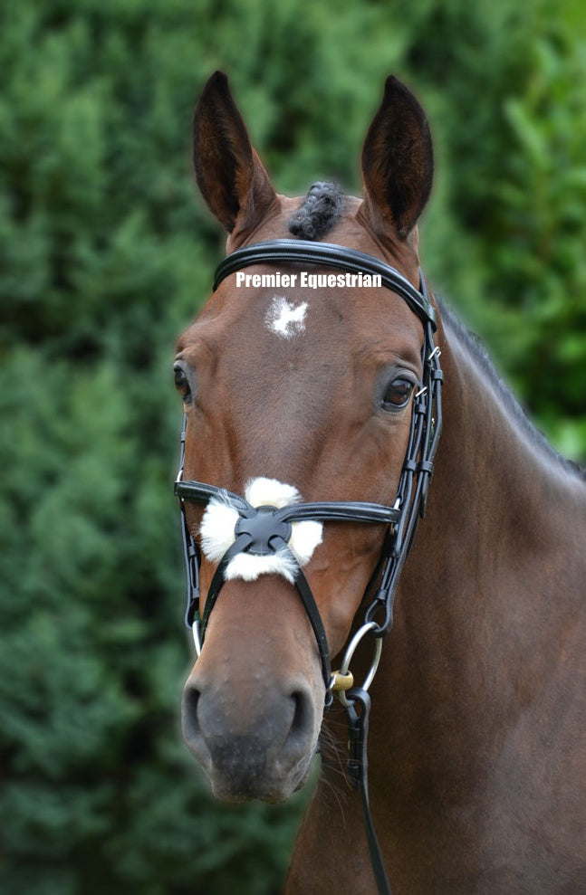 Hy Mexican Bridle with Rubber Grip Reins