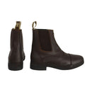 Hy Equestrian Fleece Lined Wax Leather Zip Jodhpur Boots