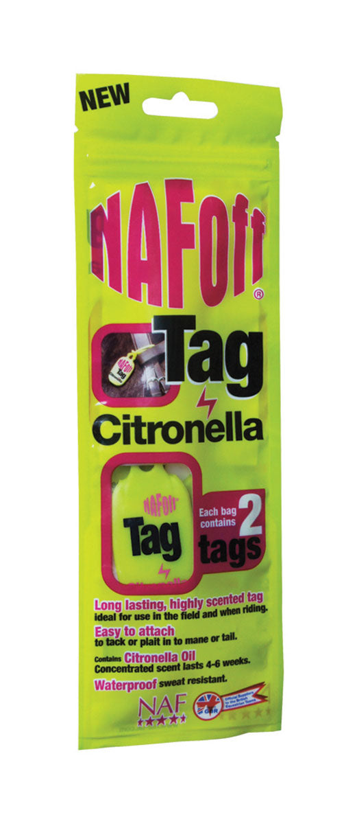 NAF OFF Citronella Tag