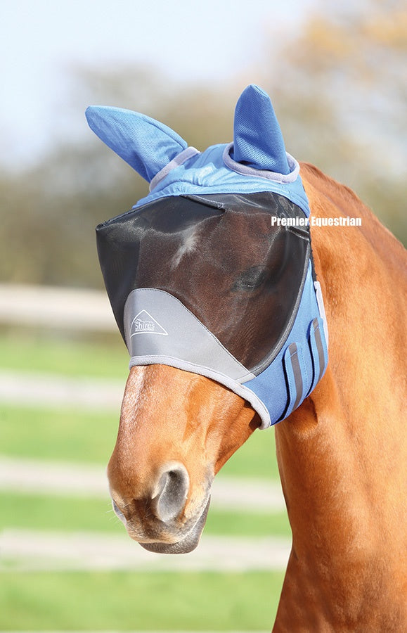 Shires Deluxe Fly Mask with Ears SAVE £3