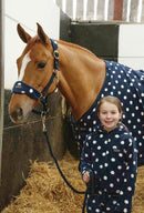 Supreme Products Dotty Fleece Headcollar & Lead Rope