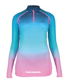 Aubrion Hyde Park Cross Country Shirt - Mermaid