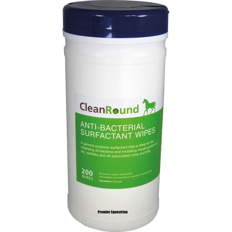 CleanRound Antibacterial Surfactant Wipes 