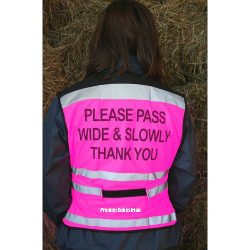 Equisafety Air Waistcoat - Please Pass Wide & Slowly