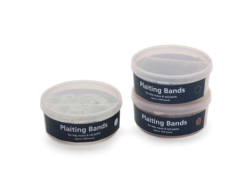 Ezi-Groom Plaiting Bands - Tub