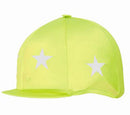 Fluorescent Lycra Hat Cover with Reflective Stars