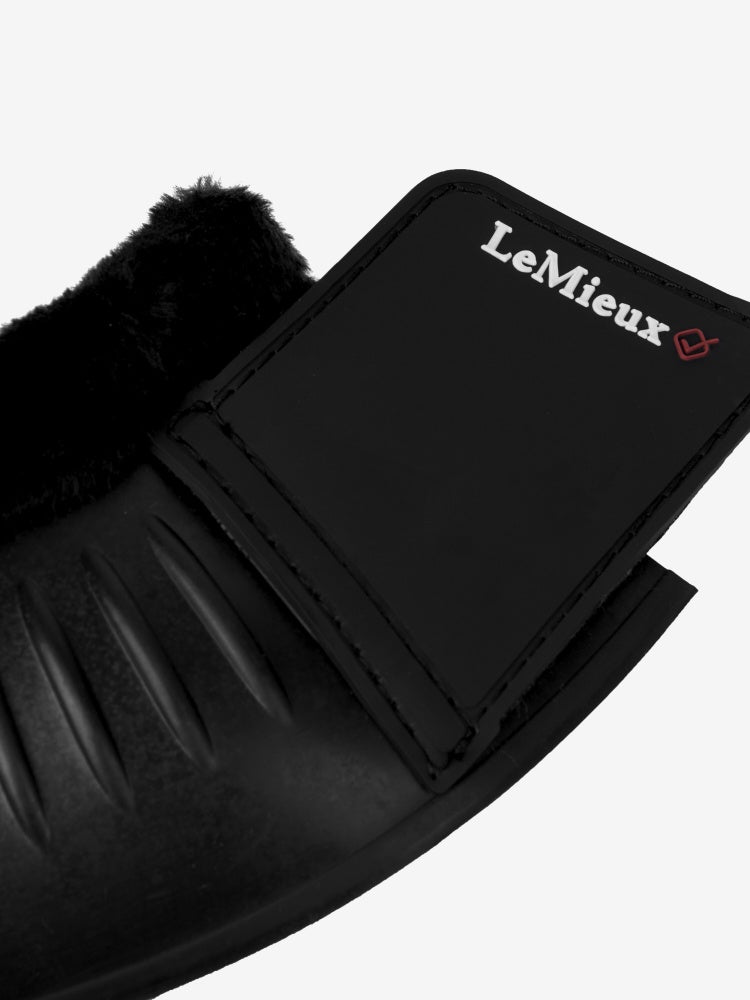 LeMieux Rubber Bell Boots with Fleece