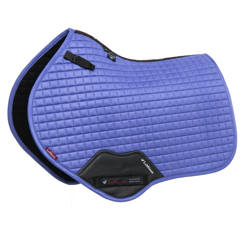 LeMieux ProSport Suede Close Contact Square - Bluebell - LAST ONE!